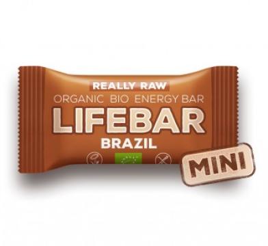 Baton cu nuci braziliene raw eco Lifebar 25g de la Supermarket Pentru Tine Srl