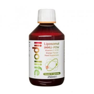 Supliment Lipolife IMMU-POW - Vitamina C si D3 lipozomala