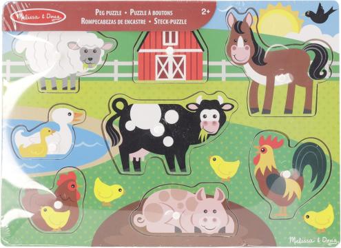 Puzzle din lemn Melissa & Doug de la Anarelle Srl