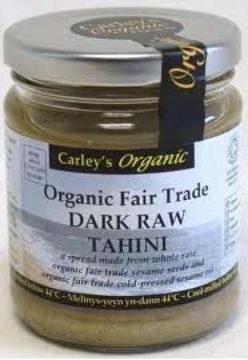 Pasta de tahini dark raw eco 250g Carley s