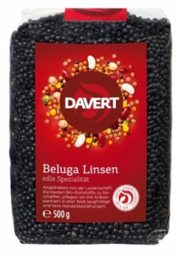 Linte neagra Beluga bio 500g Davert