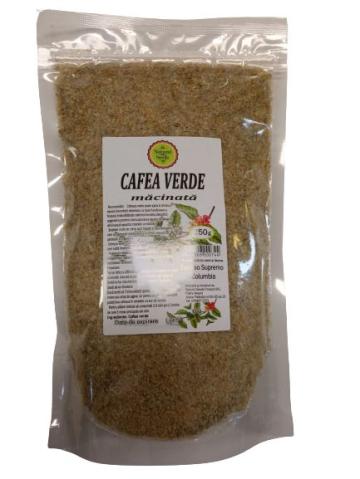 Cafea verde Supremo Columbia cu ghimbir 250 gr, Natural