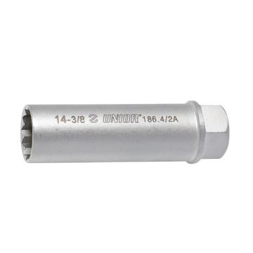 Cheie de bujii 3/8, dimensiune 14 mm