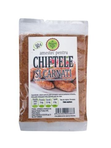 Mix natural condimente pentru carnati si chiftele 50g de la Natural Seeds Product SRL