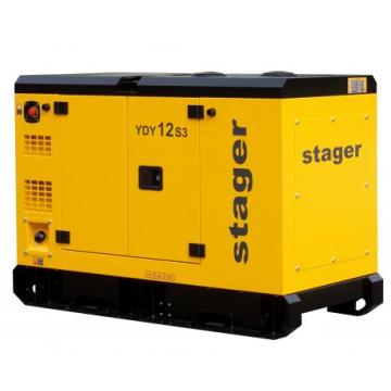Generator insonorizat Stager YDY 12S3 12 kVA de la Tehno Center Int Srl