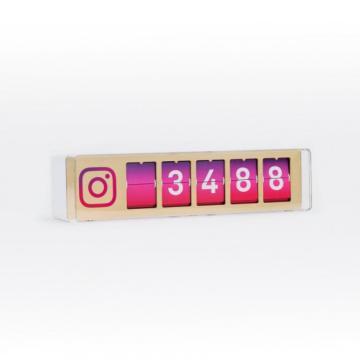 Contor in timp real pentru Instagram Smiirl Numar cifre - 5