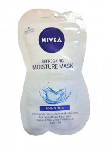 Masca de fata Nivea Refreshing Moisture 2x7.5ml