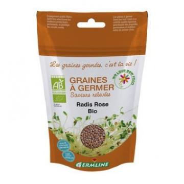 Ridiche rosie pentru germinat bio 100g Germline de la Supermarket Pentru Tine Srl