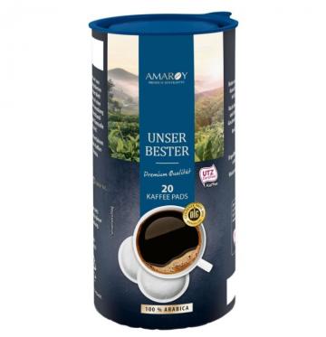 Cafea Amaroy Unser Bester Premium paduri discuri Senseo 62mm