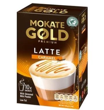 Cappuccino Latte Caramel Mokate Gold 10x14g