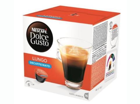 Cafea Nescafe lungo decofeinizata capsule Dolce Gusto 16buc