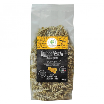 Paste fainoase fusilli din quinoa cu mei si psyllium 200g de la Naturking Srl