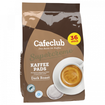 Cafea Cafeclub Dark Roast - paduri (discuri) de la KraftAdvertising Srl