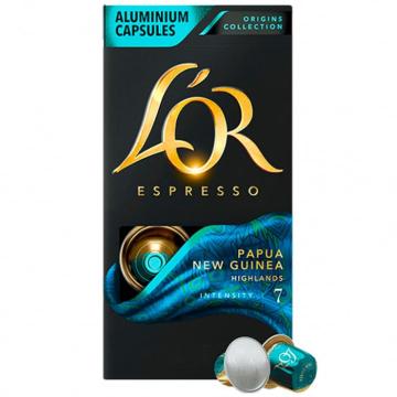 Cafea L'or capsule Espresso Papua New Guinee 10buc 52g de la KraftAdvertising Srl