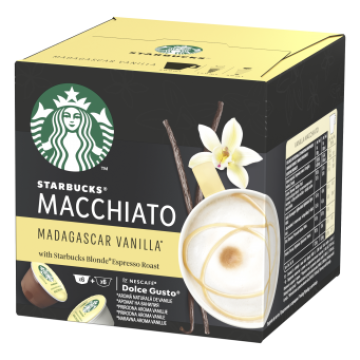 Cafea Starbucks Vanilla Macchiato capsule Dolce Gusto 128g de la KraftAdvertising Srl