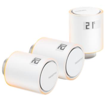 Set 3x Cap termostatic wifi Netatmo