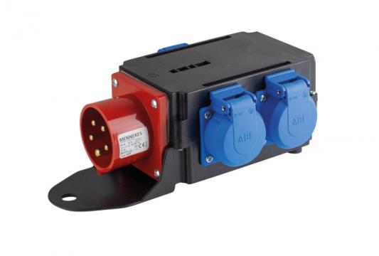 Adaptor trifazic industrial Mixo IP44 intrare 5 poli 16A