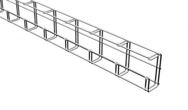 Canal cablu metalic 50x100mm G din sarma mesh galvanizat