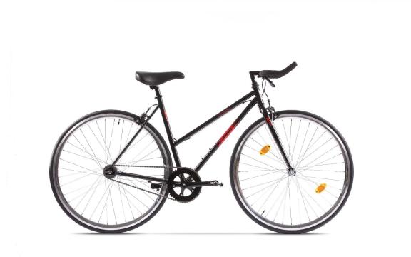 Bicicleta Pegas Clasic 2S Bull Lady 50 cm negru de la Transilvania Euro Tour Srl