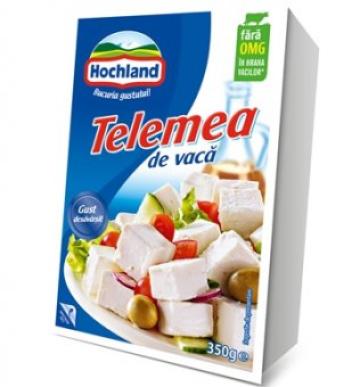 Telemea de vaca Hochland 350g Natur de la Supermarket Pentru Tine Srl