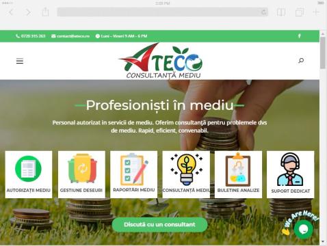 Audituri de mediu de la Ateco Consultanta Mediu Srl