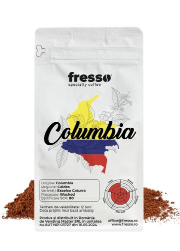 Cafea de origine proaspat prajita Fresso Columbia Caldas de la Vending Master Srl