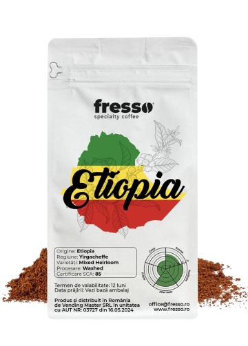 Cafea de origine Fresso Etiopia Yirgacheffe de la Vending Master Srl