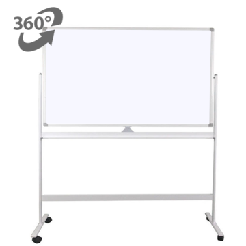 Whiteboard mobil 120x180 cm, cu doua fete, Visual de la Arca Hobber Srl