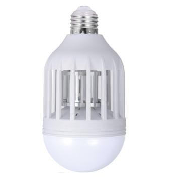 Bec LED antiinsecte cu lampa UV si capcana pentru tantari