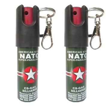 Set doua sprayuri paralizante NATO cu propulsie 20 ml