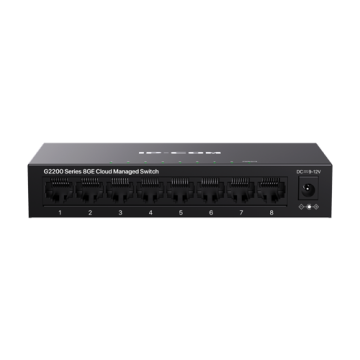 Switch 8 porturi Gigabit, Cloud Management - IP-COM G2208D de la Big It Solutions