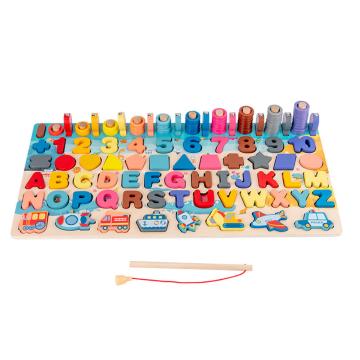 Jucarie Montessori din lemn educativa de la Leziter Kft.