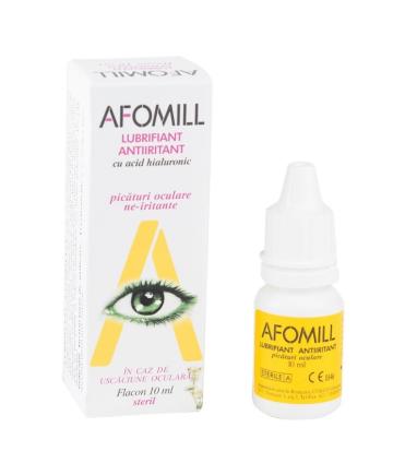 Picaturi pentru ochi uscati - Afomill Umectant lubrifiant de la Medaz Life Consum Srl