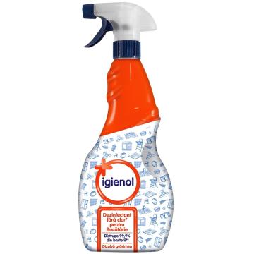 Dezinfectant fara clor pentru suprafetele Igienol de la Medaz Life Consum Srl