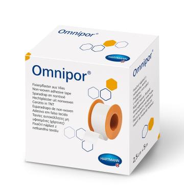 Leucoplast la rola pe suport netesut Omnipor - 1.25 cm x 5m de la Medaz Life Consum Srl