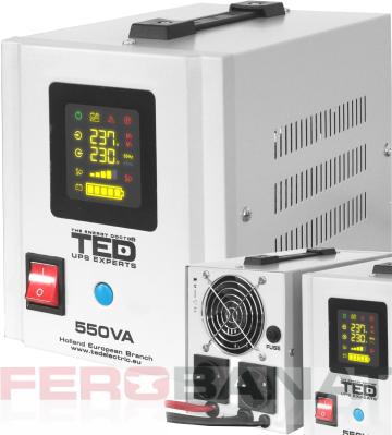 Sursa centrala 300W afisaj LCD acumulator separat