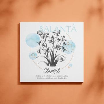 Tablou canvas Balanta - Floarea Clopotel de la The Darwin Project Srl