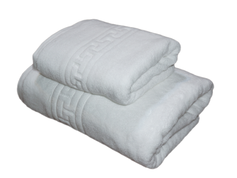 Set 2 prosoape hotel bumbac 500g de la Gastro Bar Solutions Srl