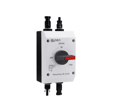 Intrerupator panouri fotovoltaice, izolator cu conector