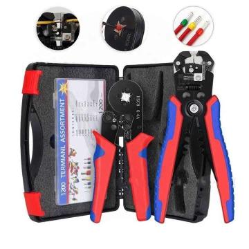 Set 2 clesti sertizare/dezizolare + 1200 pini terminali
