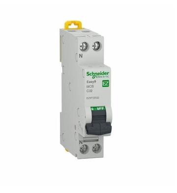 Siguranta automata Schneider Easy9 1P+N 32A