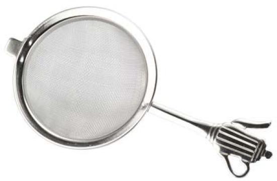 Strecuratoare metalica cu codita ceainic - 54 mm
