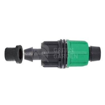 Conector tub dubla strangere Start cu garnitura Rubbo 16 mm