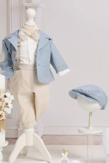 Costum botez Romeo - gri