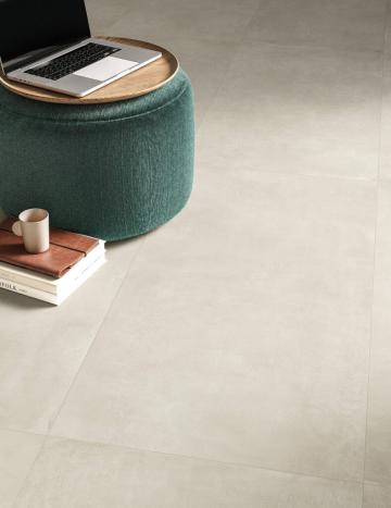 Gresie portelanata Logos White 60X120 cm - Corona de la Visaria Design Srl.