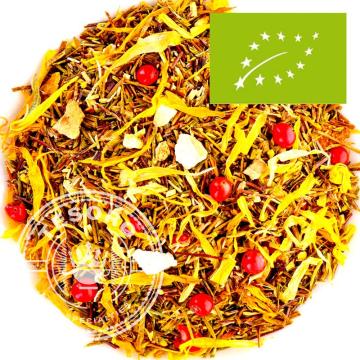 Ceai verde rooibos bio organic Piersicuta Piscatoare de la Kingstone Commerce S.R.L.