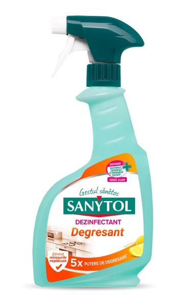 Dezinfectant ultradegresant bucatarie Sanytol - 500 ml