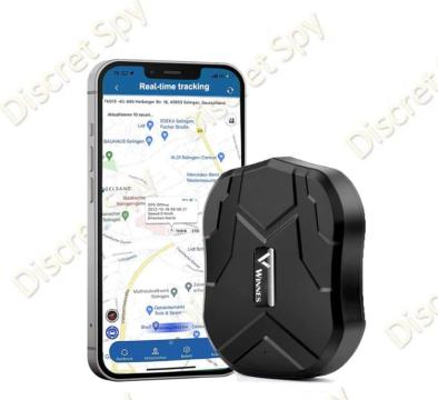 GPS Tracker Auto 2G TKSTAR Winnes TK905B - 10000 mAh de la Pro Detective Agency
