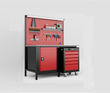 Masa de lucru industriala WBT-15019070-PRO-CART5-LED de la Caldor Heat &Engineering Srl