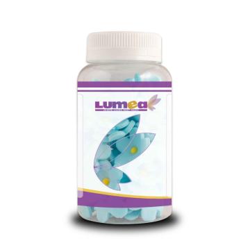 Decor Floricele din zahar, albastru cer cu miez galben, 60g